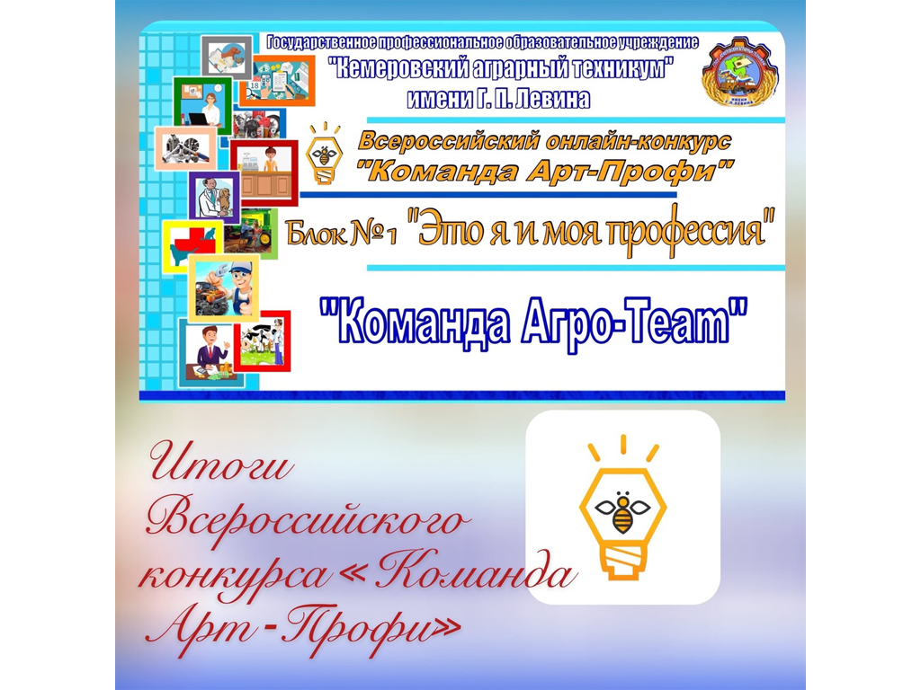 Подведены итоги Всероссийского онлайн-конкурса «Команда Арт-Профи» |  Государственное профессиональное образовательное учреждение